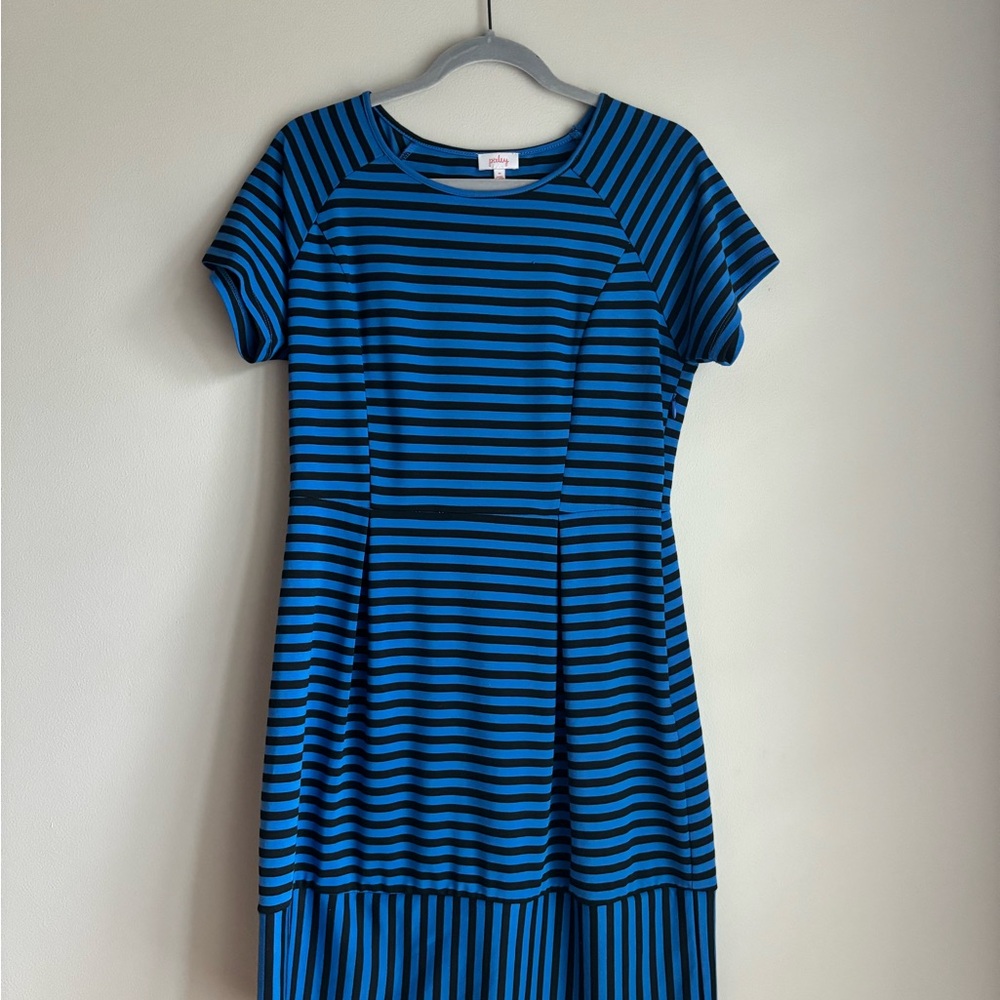 Blue Striped Women's Dress